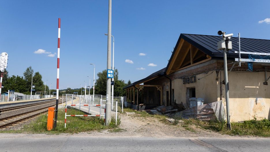 Tak wyglądały prace przy byłej stacji PKP w Babicy w lipcu 2024