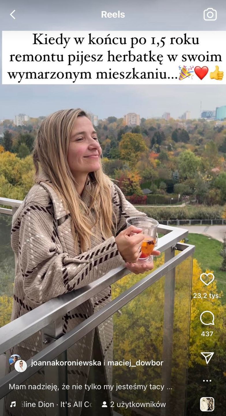 Joanna Koroniewska i Maciej Dowbor chwalą się nową kuchnią 