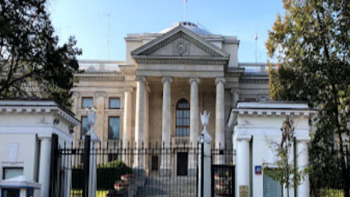 Rosyjska ambasada Warszawie