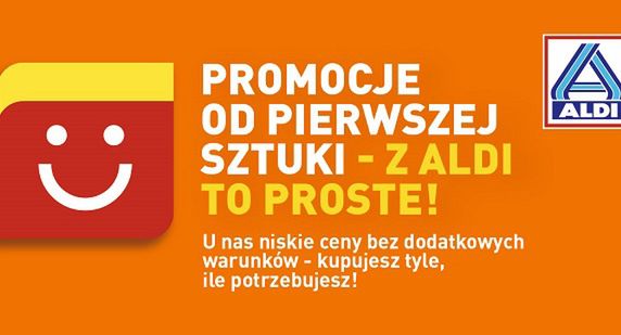 Aldi z nową odsłoną kampanii "Promocje zawsze od 1 sztuki"