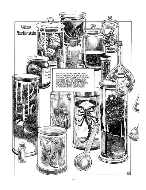 "Mary Shelley - Frankenstein", Scream Comics, 2023