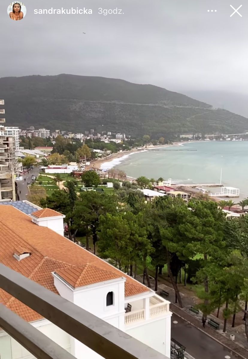 Sandra Kubicka i Baron na wakacjach