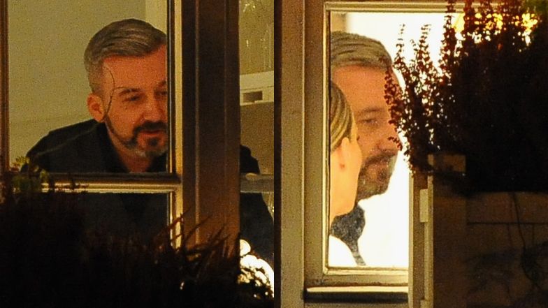 Nocny wypad Małgorzaty Rozenek i Krzysztofa Skórzyńskiego