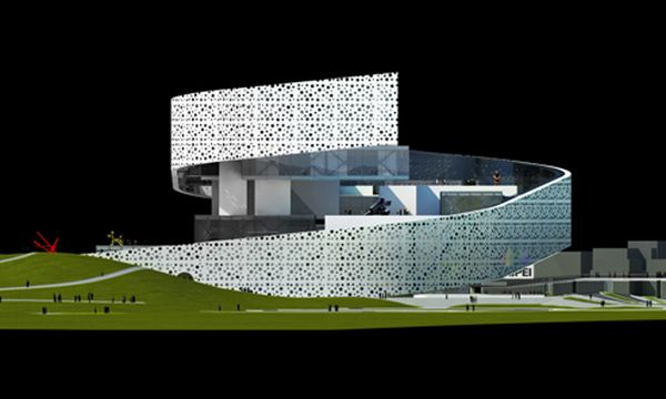Niesamowity budynek muzeum w Tajpej. Warszawa może się schować 7