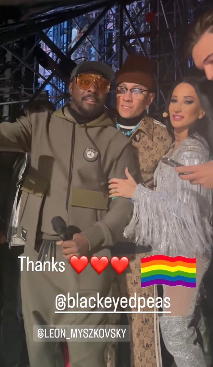 Justyna Steczkowska i Black Eyed Peas