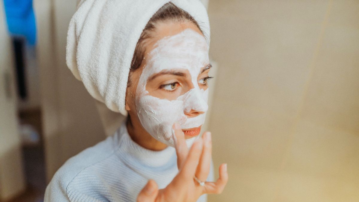 Domowa maseczka odżywiająca skórę.