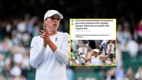 "Oszustka". Zobacz skandaliczne słowa o Idze Świątek