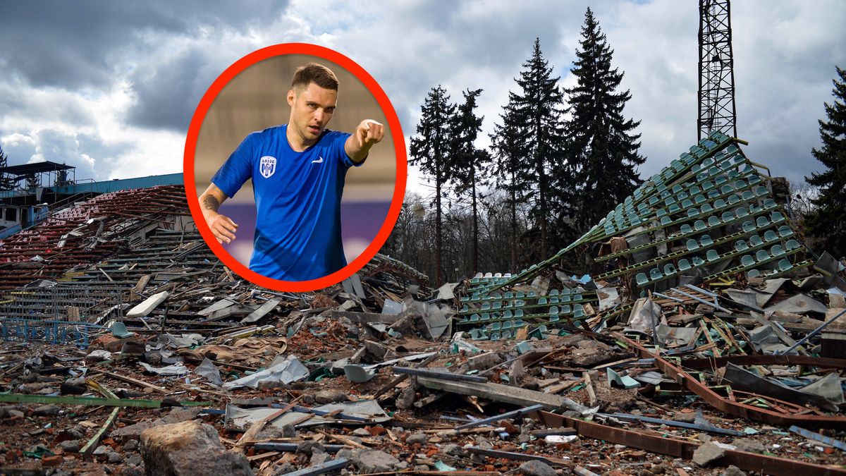 Zdjęcie okładkowe artykułu: Getty Images / Evgen Kotenko/Ukrinform/NurPhoto / Tak wygląda obecnie stadion Desny Czernihów. Piłkarze tego klubu (na zdjęciu Oleksij Huculjak) jesienią 2020 roku rywalizowali z VfL Wolfsburg w ramach Ligi Europy.