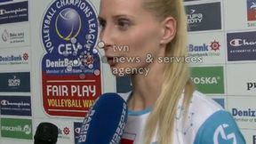 Anna Werblińska: Było blisko, a jednak bardzo daleko. Zawiodły nas zagrywka i atak