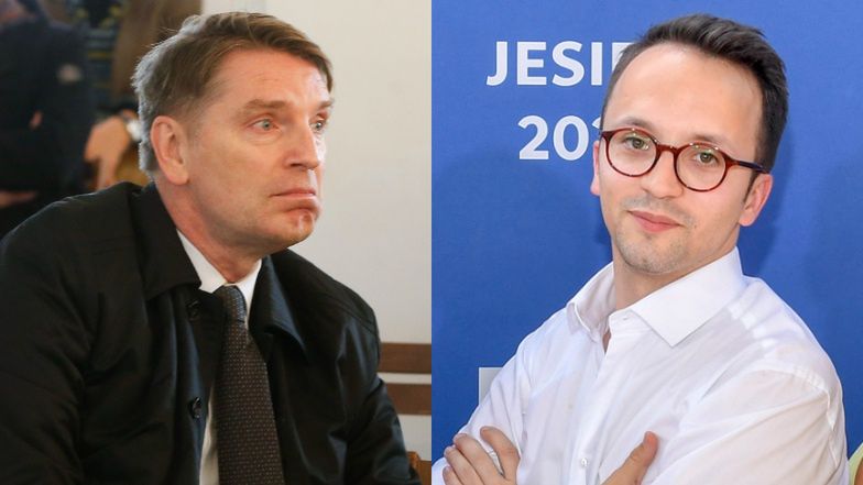 Tomasz Lis i Samuel Pereira