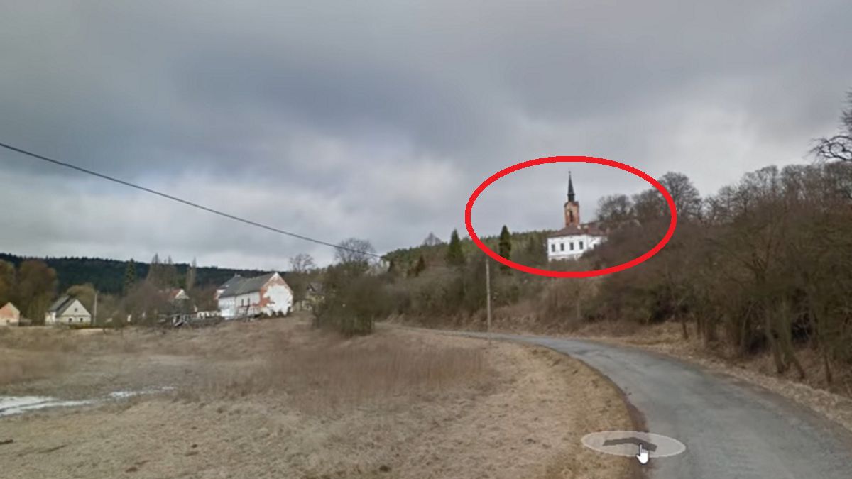 Znalazł na mapach Google przerażające miejsce.