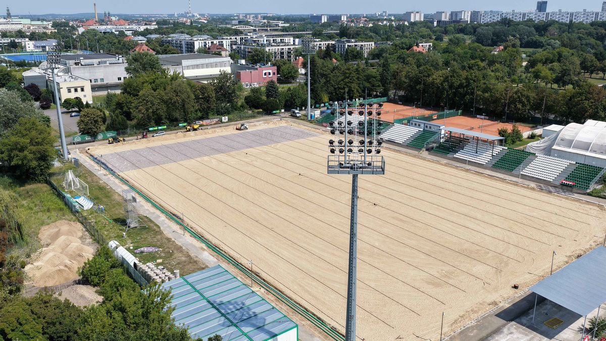 Prace budowlane w "Ogródku" fot. PIM