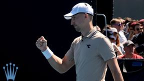 Zieliński ruszył po obronę tytułu w Australian Open. Zaczęło się od seta do zera