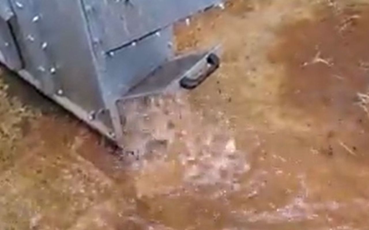 Rolnik pokazał nagranie. "Nie pamiętam tak obfitych opadów"