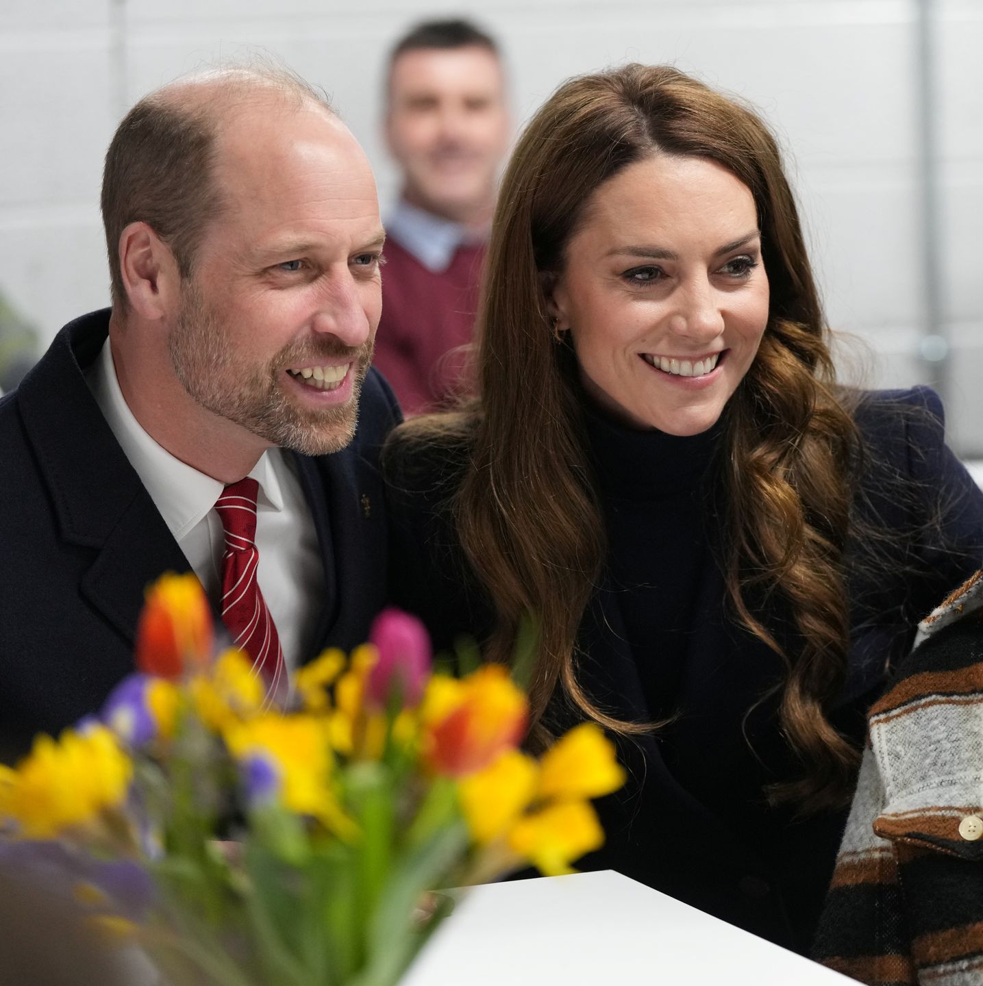 Kate Middleton i książę William na meczu rugby