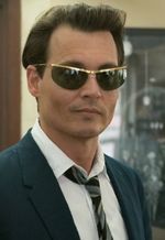Johnny Depp z filmie ''Dziennik zakrapiany rumem''