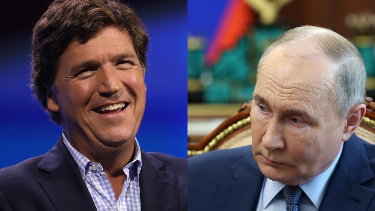 Tucker Carlson jest teraz gospodarzem programu w rosyjskiej państwowej telewizji