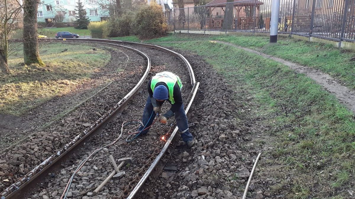 Wrocław. Tramwaje w Leśnicy najwcześniej w środę. Pętla wymaga remontu