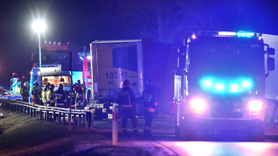 Mazowsze. Tragiczny karambol na DK50