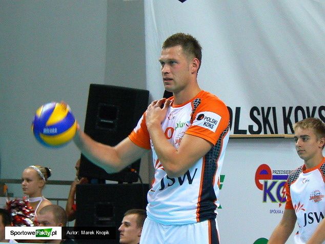 Patryk Czarnowski wraca do dobrej dyspozycji i w meczu z Effectorem Kielce wystąpił w wyjściowym składzie Jastrzębskiego Węgla