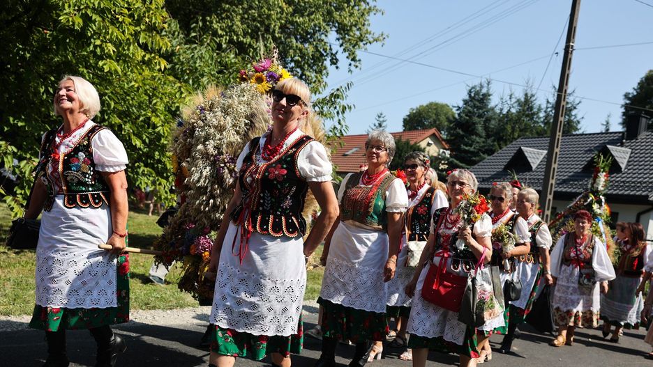 Nowohuckie dożynki w Pleszowie