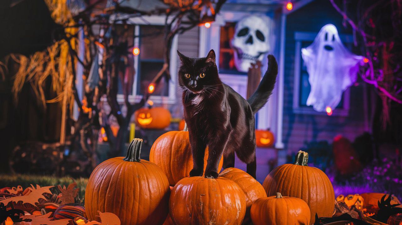 Dlaczego czarne koty kojarzą się z Halloween? Fakty i mity
