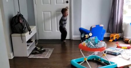 Mama nie umiała uspokoić dziecka. Wtedy do akcji wszedł pies