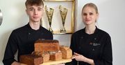 Kielce: Oliwier Rączka i Izabella Mogielska z Zespołu Szkół Zakładu Doskonalenia Zawodowego mistrzami konkursu Master Baker