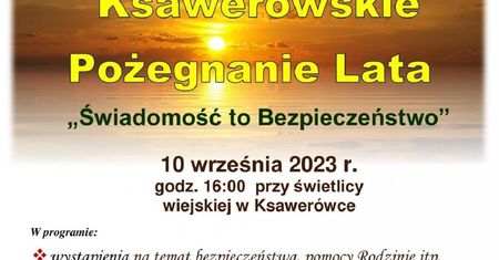 Ksawerowskie Pożegnanie Lata 2023. Występy artystyczne, atrakcje dla najmłodszych