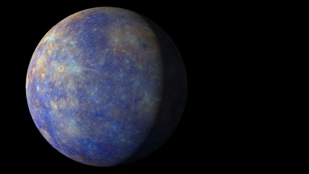 Merkury jest najmniejszą planetą w Układzie Słonecznym