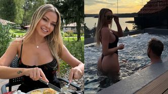 Ola Ciupa świętuje 35. urodziny w towarzystwie syna Joanny Przetakiewicz. Pokazała kadry z basenu