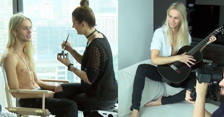 Maga z "Top Model" zaprosił TVN na plan... swojego teledysku!