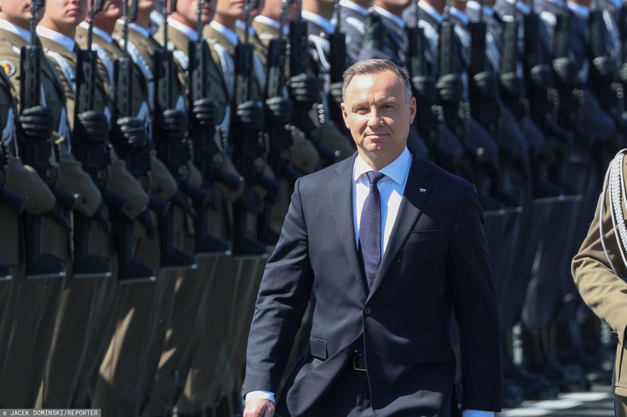 Andrzej Duda apelował o zwiększenie wydatków na obronność