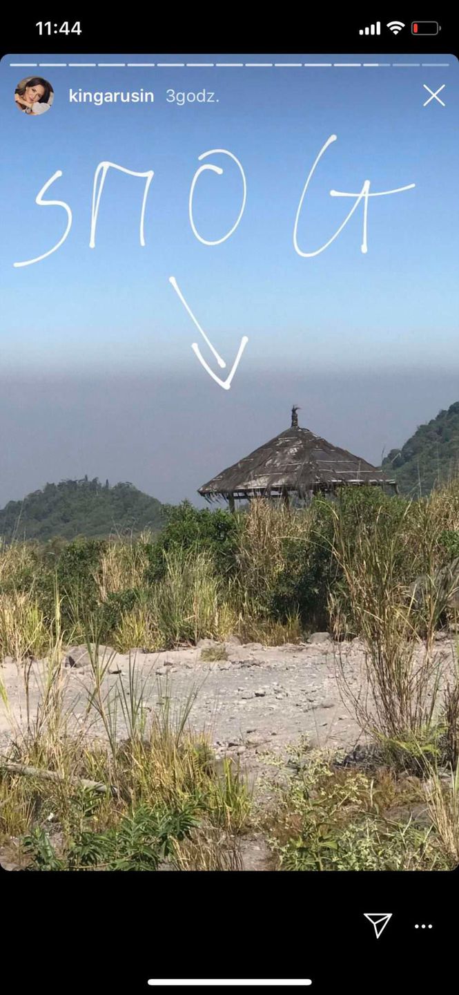 Kinga Rusin w Indonezji