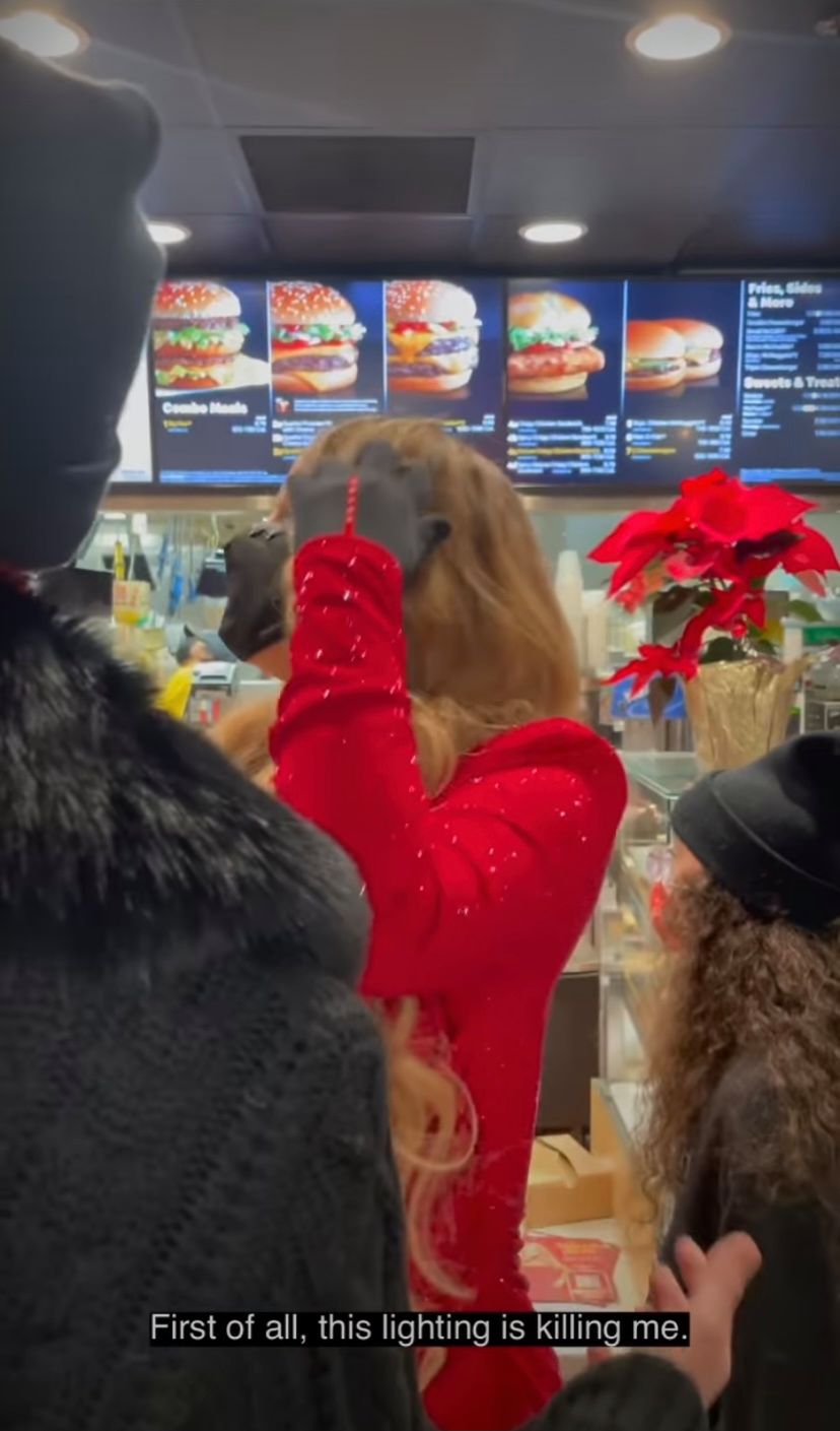 Mariah Carey w McDonald's