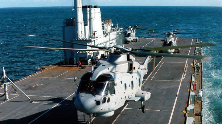 Śmigłowie AW101, w Wielkiej Brytanii znany jako Merlin