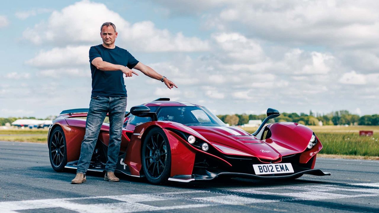 Nieznane hiperauto z rekordem toru Top Gear