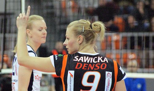 Agata Sawicka w Łodzi była wspierana przez rodzinę i znajomych, choć występuje w barwach Aluprofu