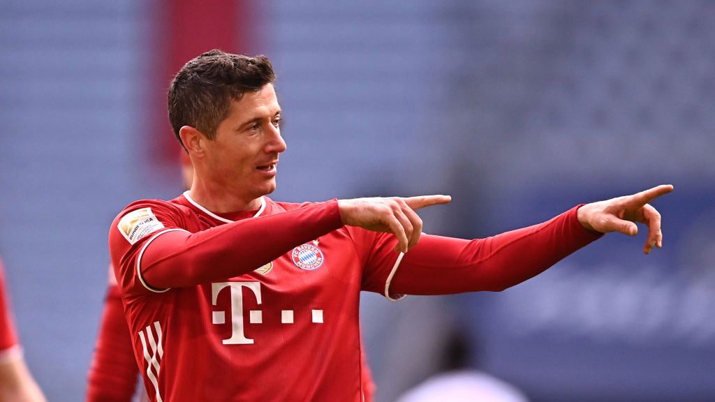 Getty Images / Lukas Barth-Tuttas - Pool / Na zdjęciu: Robert Lewandowski