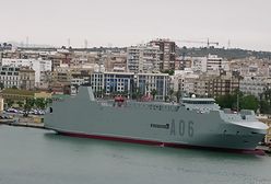 Okręt Ysabel dopłynął do Gdyni. Na pokładzie sprzęt dla Ukrainy