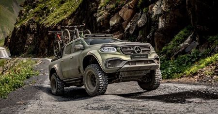 Mercedes klasy X z Polski - pickup dla wymagających