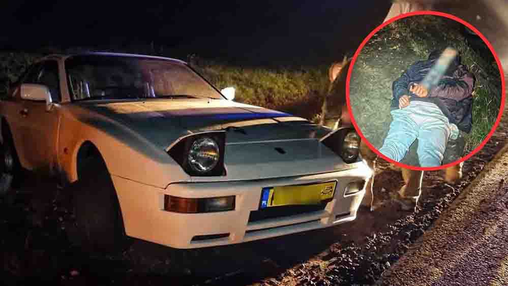 Opole: Ukradł zabytkowe Porsche i uciekał nim policji. Potem chciał je spalić