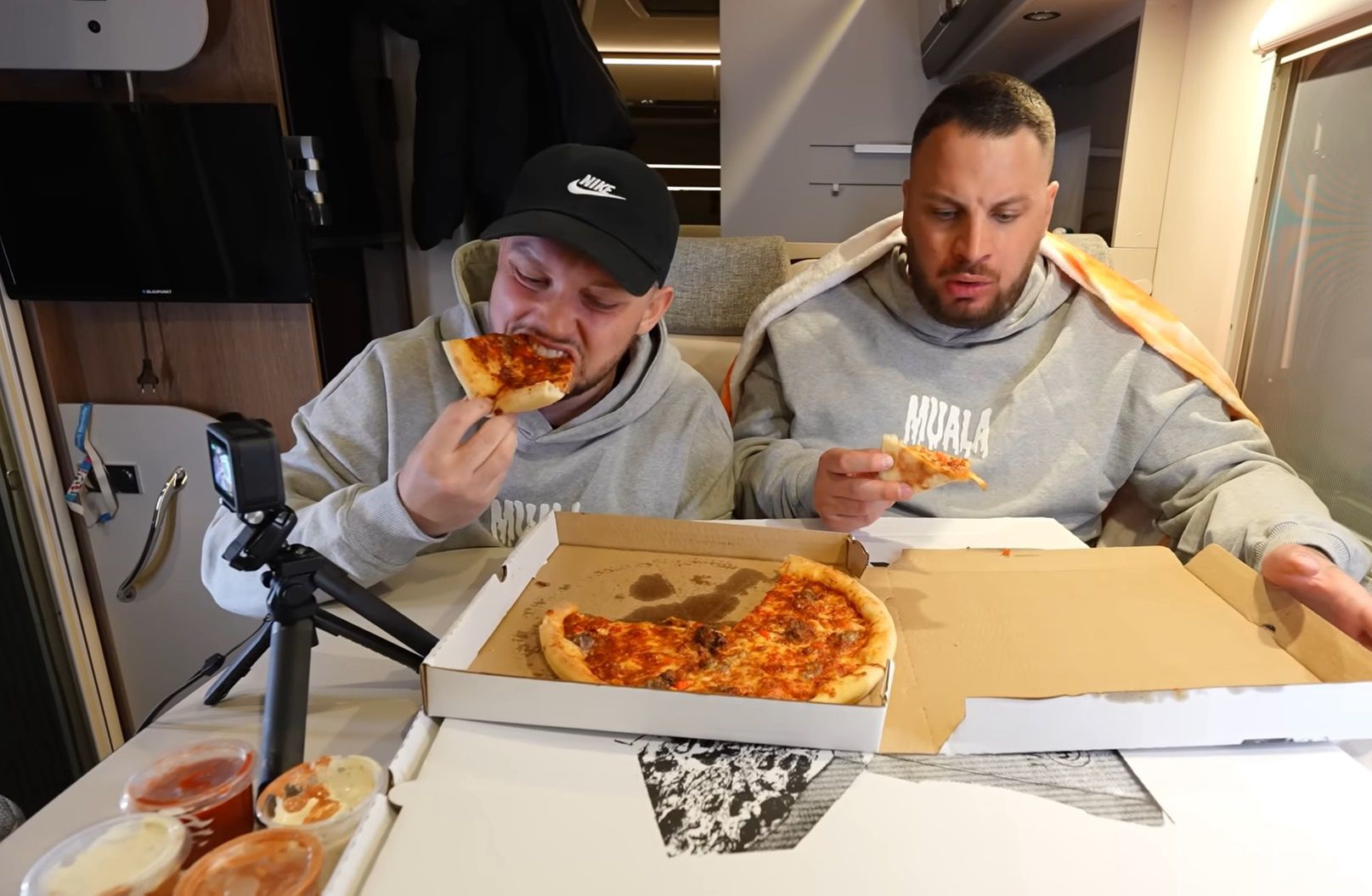 Książulo zjadł najostrzejszą pizzę w Polsce. Szybko pożałował 