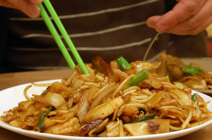 Chow mein z warzywami (bez mięsa i makaronu)