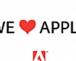 Adobe wyznaje miłość Apple. Ale tylko w reklamie