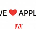 Adobe wyznaje miłość Apple. Ale tylko w reklamie
