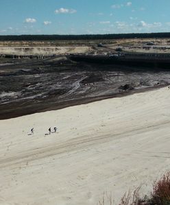 Aktywiści weszli na teren odkrywki węgla brunatnego