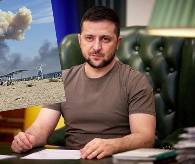 Zełenski skomentował wybuchy na Krymie. Padła jasna deklaracja