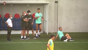 Żart Cristiano Ronaldo. "Ofiarą" kolega z reprezentacji