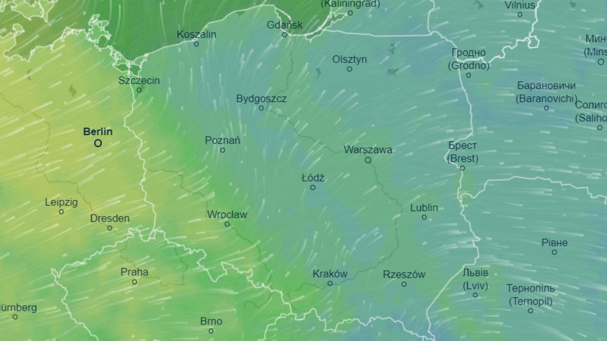 Wigilia najcieplejsza ma być na zachodzie naszego kraju